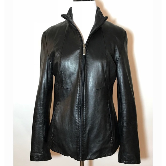 Kenneth Cole 100% Leather Jacket